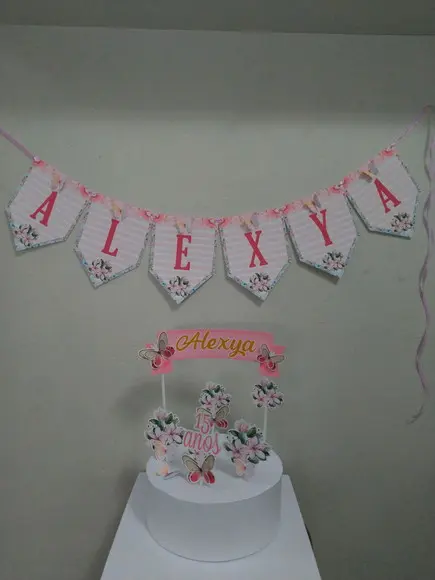 Kit só um bolinho flores
