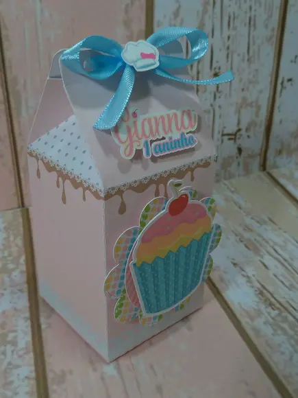 Caixa Milk confeitaria