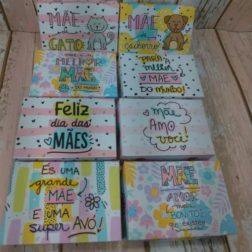 Caixinhas dia das mães