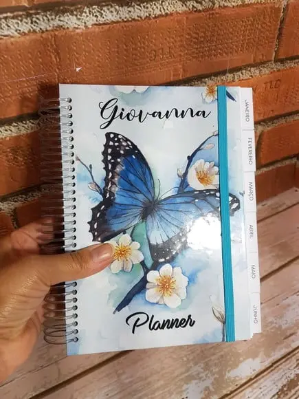 Planner borboleta