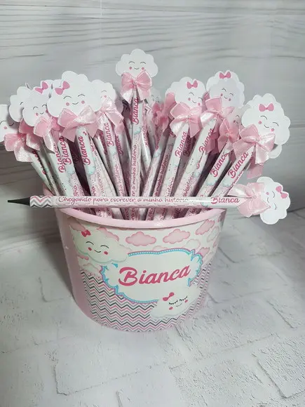 80 Lápis Chuva de amor