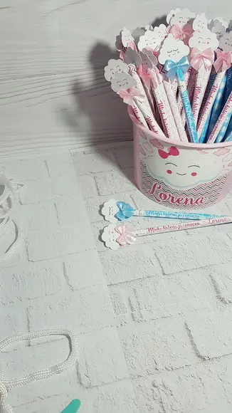 150 Lápis Chuva de amor