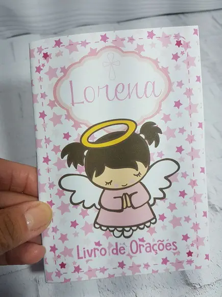 10 Livros de Orações Menina