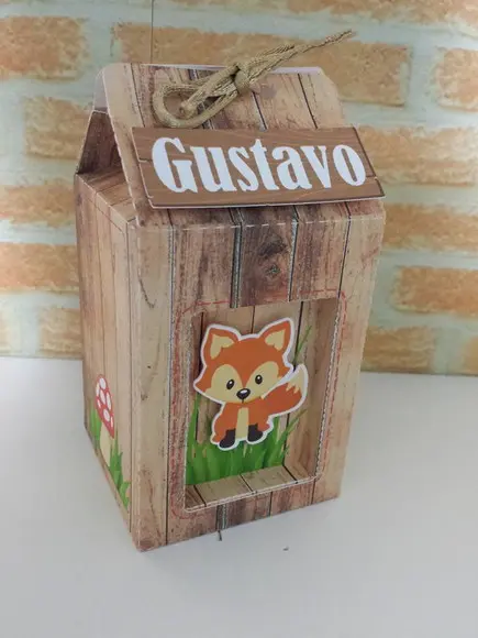 10 Caixas Milk Raposinha