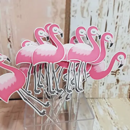 Topper flamingo