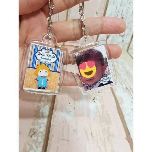 Chaveiro de Acrílico 3x4 o Pequeno Principe