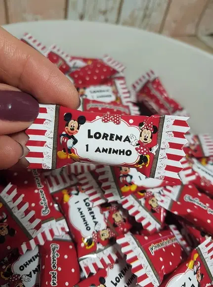 Bala Minnie Vermelha