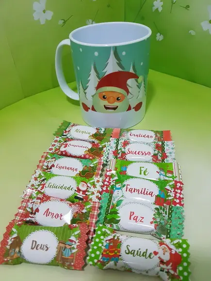 100 Bala desejos de Natal