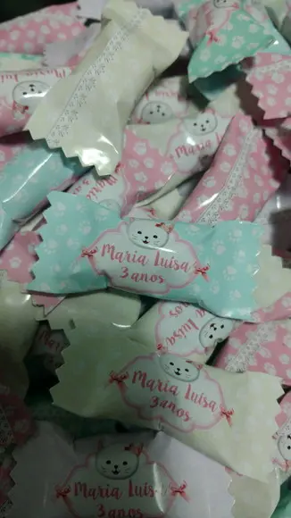 Bala Personalizada gatinho