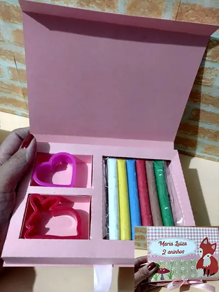 Kit massinha e cortadore raposinha