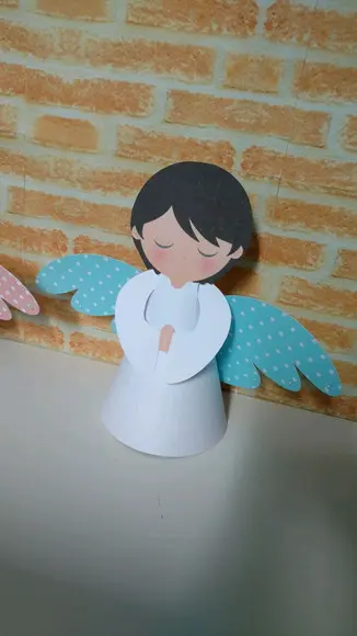 Anjinho 3D Batizado grande