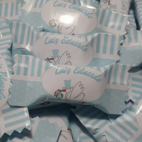Bala Personalizada Cegonha