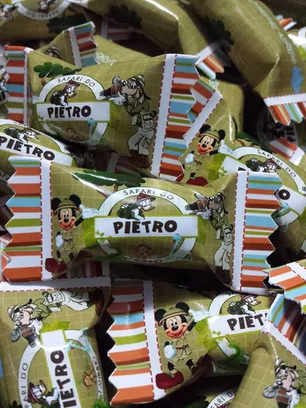 Bala Personalizada Mickey Safári