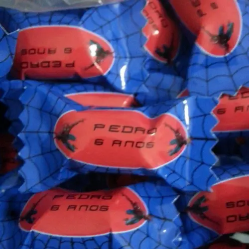 Bala Personalizada Homem Aranha