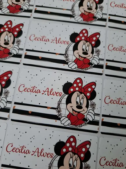 Kit Etiqueta Escolar - Minnie