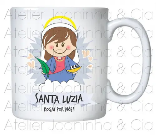 Caneca Santa Luzia