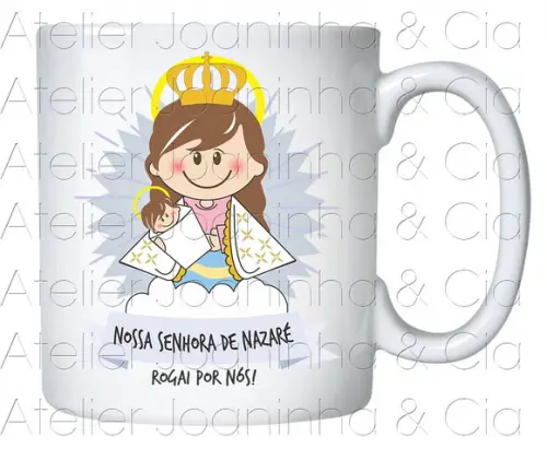 Caneca Nossa Senhora de Nazaré
