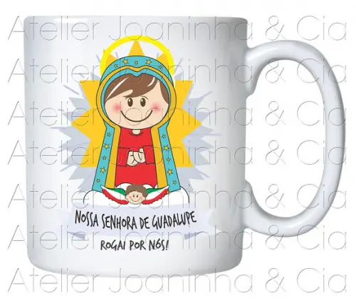 Caneca Nossa Senhora de Guadalupe