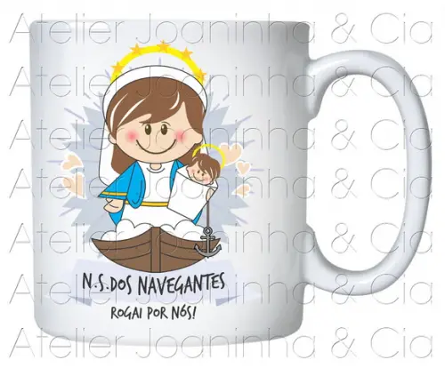 Caneca Nossa Senhora dos Navegantes