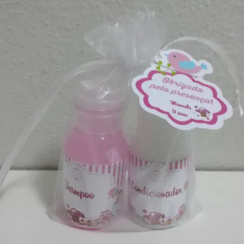 10 Kits Shampoo e Condicionador Jardim