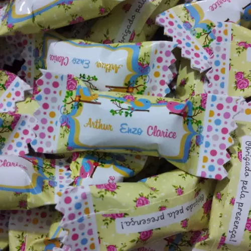 Bala Personalizada Passarinho