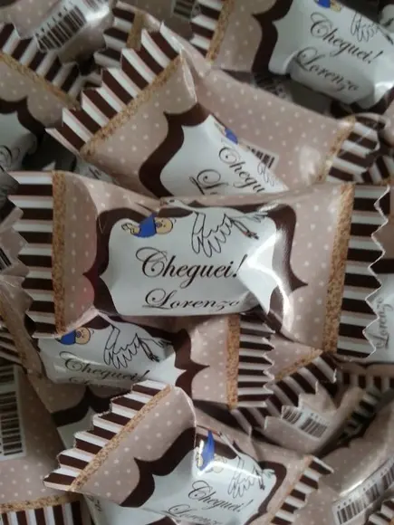 Bala Personalizada Cegonha