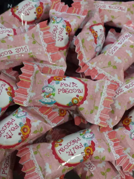 Bala personalizada Páscoa