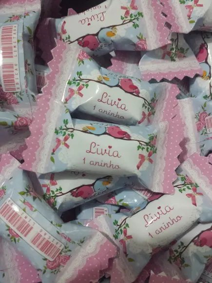 Bala Personalizada Jardim