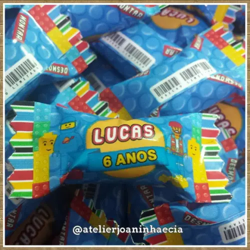 Balinha Personalizada Lego