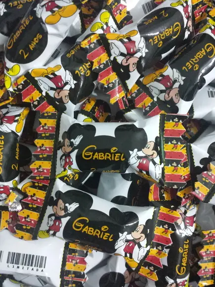 Bala Personalizada Mickey