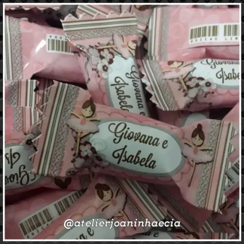Bala Personalizada Bailarina