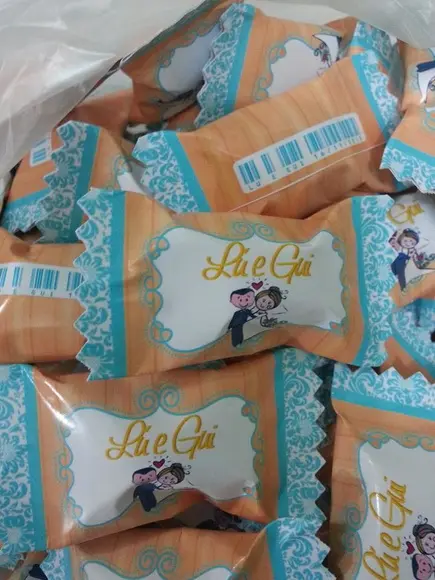 Bala Personalizada Casamento