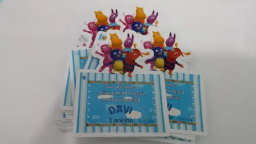 Tag recorte especial Backyardigans
