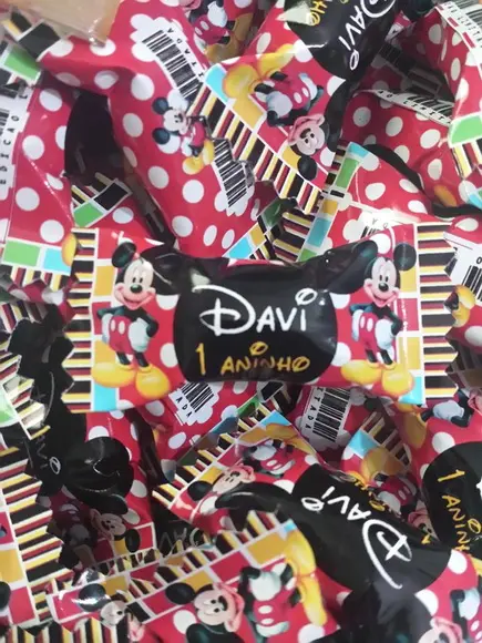 Bala Personalizada Mickey