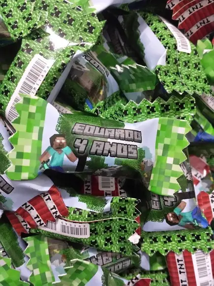 Bala Personalizada minecraft