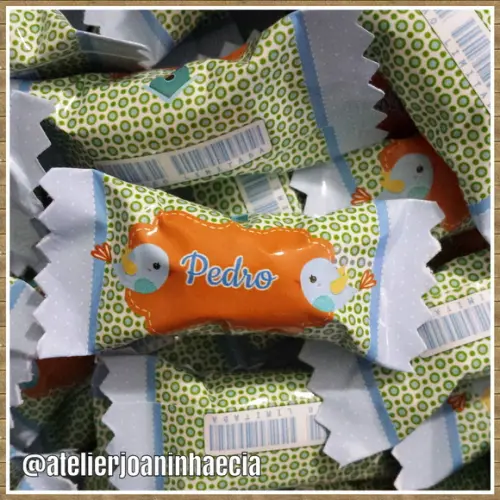 Bala Personalizada Passarinho