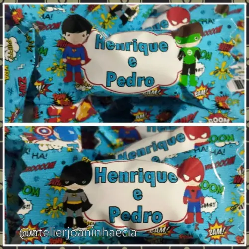 Bala Personalizada Heróis