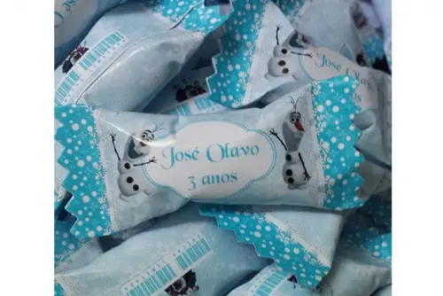 Bala Personalizada Frozen