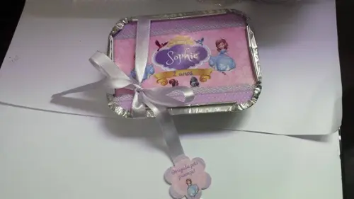 Marmitinha Personalizada Princesa Sophia