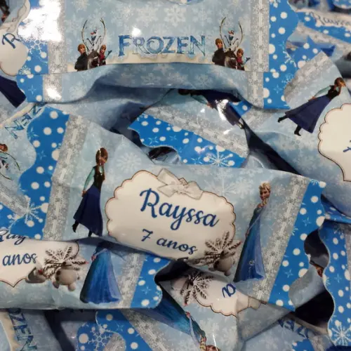 Bala Personalizada Frozen