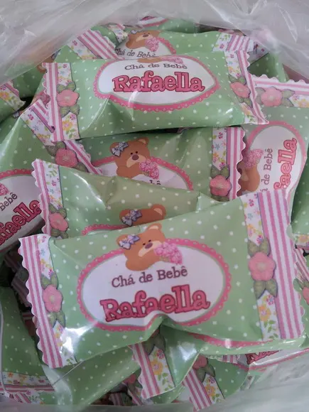 Bala Personalizada Ursinha