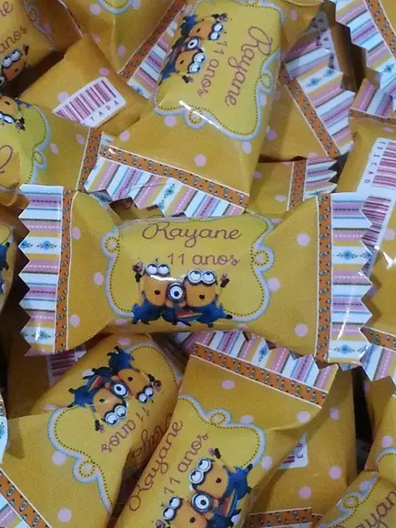 Bala personalizada Meu Malvado Favorito
