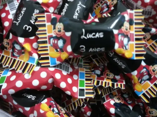Bala personalizada Mickey