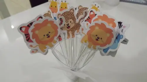20 Topper para docinhos
