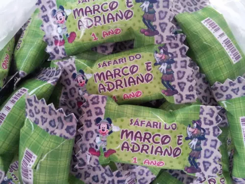 Bala Personalizada Mickey Safári