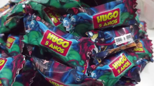 Balas Personalizadas Heróis Marvel