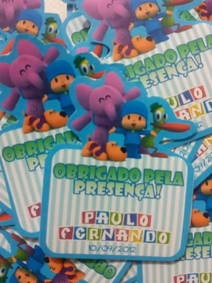Tag Recorte Especial Pocoyo