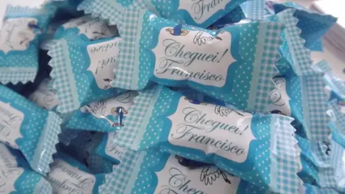 Bala Personalizada Cegonha