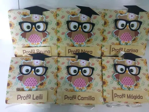 Caixa dia dos professores