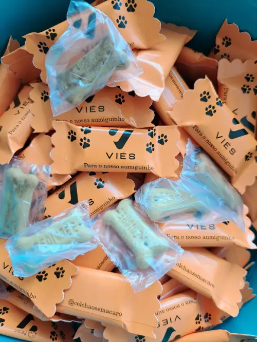 100 Petiscos para cães personalizados